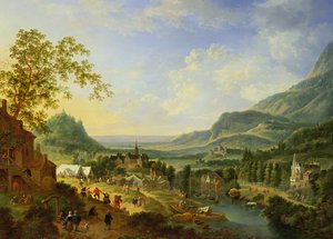 A Village Fete in the Rhine Valley